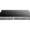 D-Link 48-Port Gigabit PoE Lite L3 Stackable Managed Switch with 10G Uplinks - DGS-3130-54PS