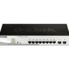 D-Link 8-Port Gigabit PoE Smart Switch with 2 SFP Ports - DGS-1210-10P/E