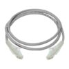 D-Link NCB-C6UGRYR1-3 – Cat6 UTP 24 AWG PVC Round Patch Cord, 3M, Grey Color