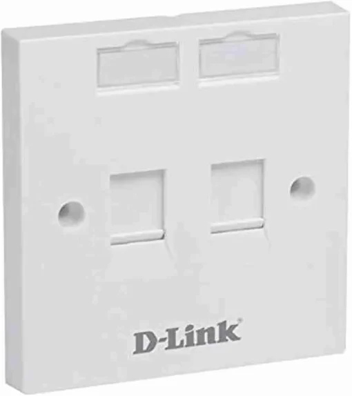 D-Link NFP-0WHI21 – Cat6 Dual Faceplate White