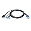 D-Link KVM Cable 1.8m Combo - KVM-401