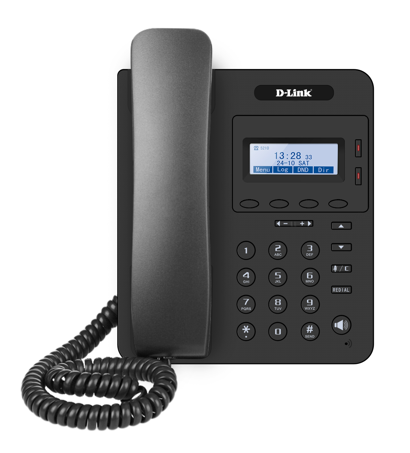 SIP IP Phone Gigabit PoE with LCD Display - DPH-115GE