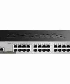 D-Link 24-Port Gigabit PoE Smart Switch with 4 Combo SFP Ports - DGS-1210-28MP