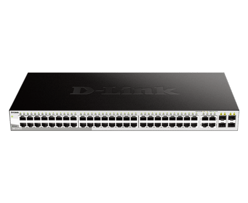 D-Link Switch 48-Port Gigabit Unmanaged with 4 Combo SFP - DGS-1052