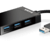 D-Link USB Hub 4-Port 3.0 Super Speed - DUB-1341