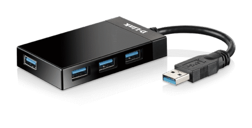 D-Link USB Hub 4-Port 3.0 Super Speed - DUB-1341