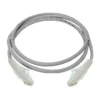 D-Link NCB-C6UGRYR1-1 – Cat6 UTP 24 AWG PVC Round Patch Cord, 1M, Grey Color