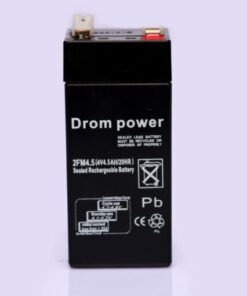 DROM POWER 4V 4AH LEAD ACID BATTERY