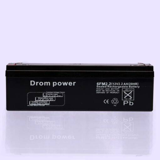 DROM POWER LEAD ACID BATTERY 12V 2.2AH