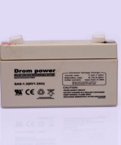 DROM POWER LEAD ACID BATTERY 6V 1.3AH