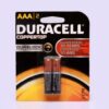 DURACELL ALKALINE BATTERIES AAA 2pack