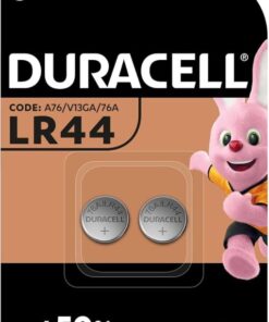 Duracell 2 Pack LR44 Alkaline Button Coin Cell Battery