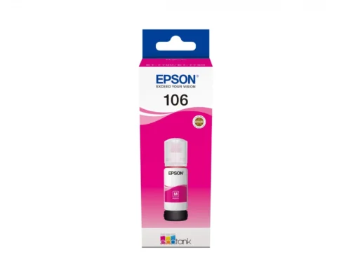 Epson 106 EcoTank Magenta Ink Bottle – 70ml