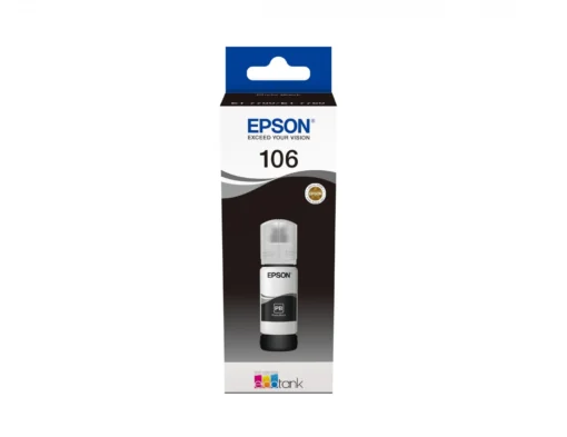 Epson 106 EcoTank Photo Black Ink Bottle – 70ml
