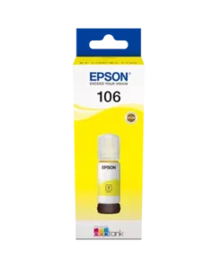 Epson 106 EcoTank Yellow Ink Bottle – 70ml