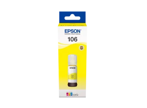 Epson 106 EcoTank Yellow Ink Bottle – 70ml