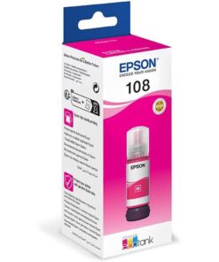 Epson 108 EcoTank Light Magenta Ink Bottle – 70ml