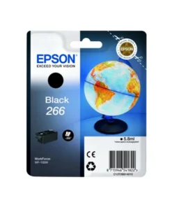 Epson 266 Singlepack Black Ink Cartridge – For WF-100W