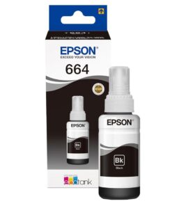 Epson 664 Black Ink Bottle – C13T66414A