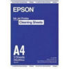 Epson Inkjet Cleaning Sheets – A4 – Pack of 3 Sheets – C13S041183