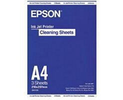 Epson Inkjet Cleaning Sheets – A4 – Pack of 3 Sheets – C13S041183