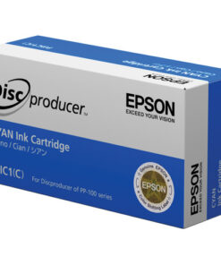 Epson PJIC1 Cyan Ink Cartridge – Compatible with Epson Discproducer PP-100 (C13S020447)