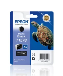 Epson T1578 Matte Black Ink Cartridge – Compatible with Epson Stylus Photo R3000 (C13T15784010)