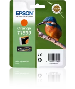 Epson T1599 Orange Ink Cartridge – Compatible with Epson Stylus Photo R2000 (C13T15994010)