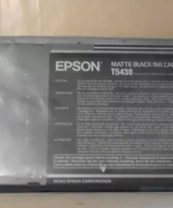 Epson T5438 Matte Black Ink Cartridge (100ml) – Compatible with Epson Stylus Pro 4000 / 7600 / 9600 (C13T543800)