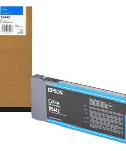 Epson T5442 Cyan Ink Cartridge (220ml) – Compatible with Epson Stylus Pro 4000 / 4400 / 7600 / 9600 (C13T544200)