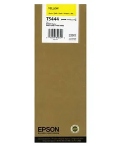 Epson T5444 Yellow Ink Cartridge (220ml) – Compatible with Epson Stylus Pro 4000 / 4400 / 7600 / 9600 (C13T544400)