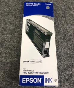 Epson T5448 Matte Black Ink Cartridge (220ml) – Compatible with Epson Stylus Pro 4000 / 7600 / 9600 (C13T544800)