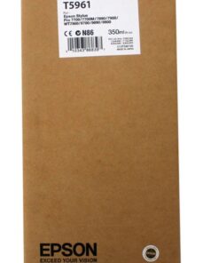 Epson T5961 Photo Black Ink Cartridge (350ml) – For Epson Stylus Pro 7900/9900/7890/9890 (C13T596100)