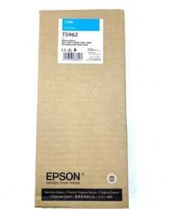 Epson T5962 Cyan Ink Cartridge (350ml) – For Epson Stylus Pro 7900/9900/7890/9890 (C13T596200)