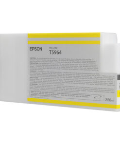 Epson T5964 Yellow Ink Cartridge (350ml) – For Epson Stylus Pro 7900/9900/7890/9890 (C13T596400)
