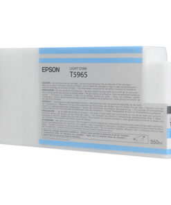 Epson T5965 Light Cyan Ink Cartridge (350ml) – For Epson Stylus Pro 7900/9900/7890/9890 (C13T596500)
