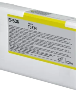 Epson T6534 Yellow Ink Cartridge (220ml) – Compatible with Epson Stylus Pro 4900 (C13T653400)