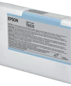 Epson T6535 Light Cyan Ink Cartridge (220ml) – Compatible with Epson Stylus Pro 4900 (C13T653500)