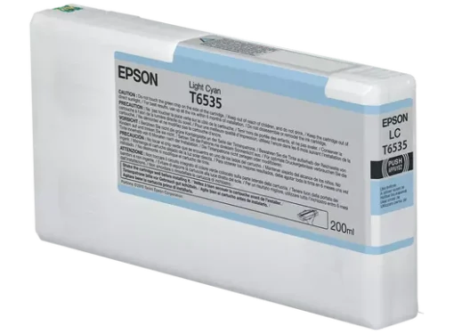Epson T6535 Light Cyan Ink Cartridge (220ml) – Compatible with Epson Stylus Pro 4900 (C13T653500)