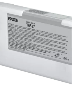 Epson T6537 Light Black Ink Cartridge (220ml) – Compatible with Epson Stylus Pro 4900 (C13T653700)