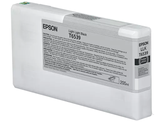 Epson T6539 Light Light Black Ink Cartridge (220ml) – Compatible with Epson Stylus Pro 4900 (C13T653900)