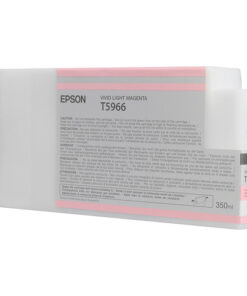 Epson T5966 Vivid Light Magenta Ink Cartridge (350ml) – For Epson Stylus Pro 7900/9900/7890/9890 (C13T596600)