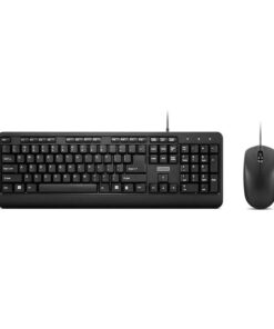 Lenovo 160 Wired Keyboard & Mouse Combo (Black)