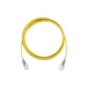 D-Link NCB-C6UYELR1-05 – Cat6 UTP 24 AWG PVC Round Patch Cord, 0.5m, Yellow Colour