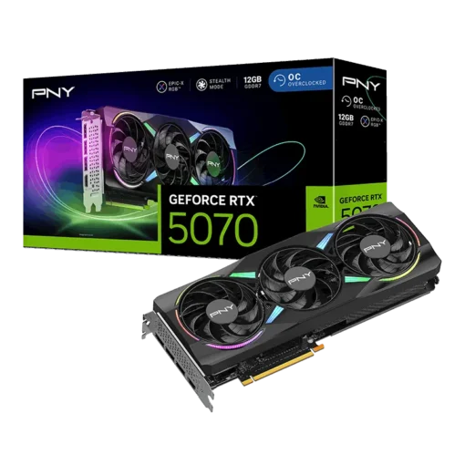 PNY GeForce RTX 5070 ARGB Triple Fan 12GB GDDR7