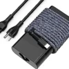 HP 65W USB-C Type C Woven wire Slim Travel Power Adapter