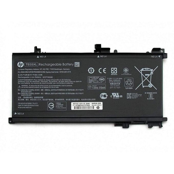 HP Omen TE03XL 3-Cell Original Genuine Laptop Battery