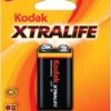 KODAK ALKALINE BATTERIES 9V