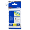 Label Tape 6mm Black on White – TZE-211