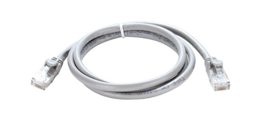 D-Link NCB-C6UGRYR1-05 – Cat6 UTP 24 AWG PVC Round Patch Cords, 0.5m, Grey Colour